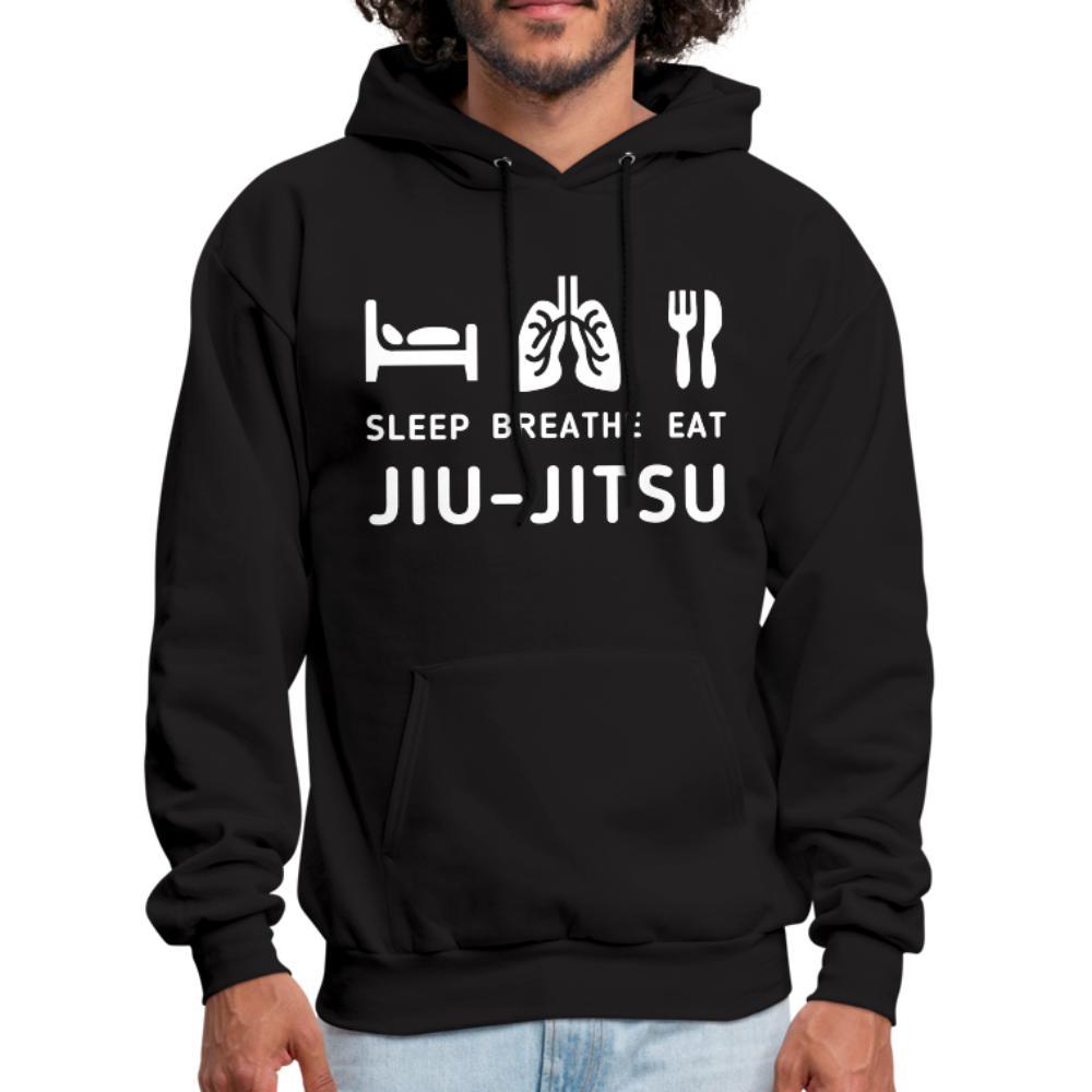 Sleep Eat Breath Jiu Jitsu Men's Hoodie- [option1Jiu Jitsu Legacy | BJJ Apparel and Accessories