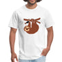 Sloth Brown Belt Men's T-Shirt- [option1Jiu Jitsu Legacy | BJJ Apparel and Accessories