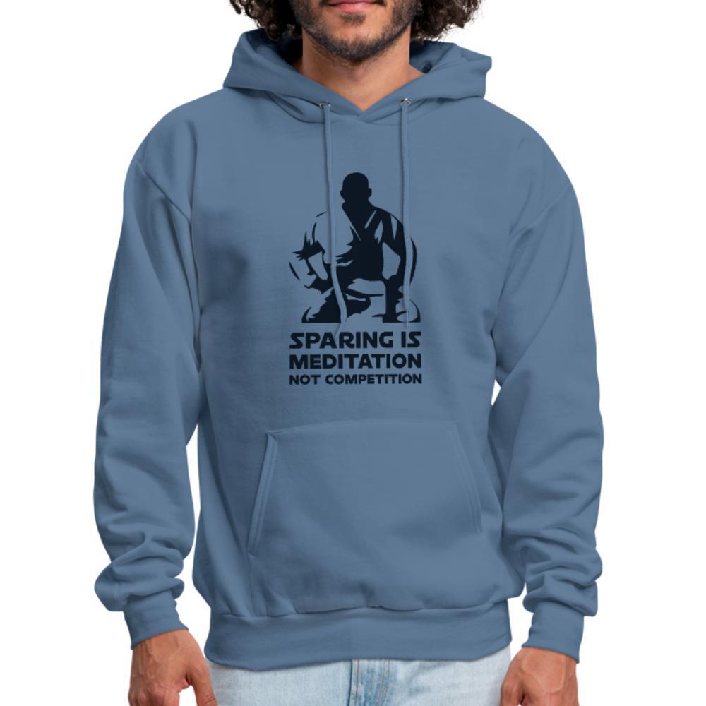 Sparing is Meditation not Competition Men's Hoodie- [option1Jiu Jitsu Legacy | BJJ Apparel and Accessories