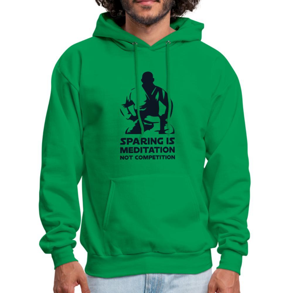 Sparing is Meditation not Competition Men's Hoodie- [option1Jiu Jitsu Legacy | BJJ Apparel and Accessories