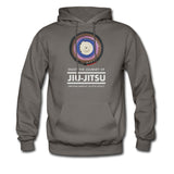 Enjoy the journey of Jiu Jitsu  Men's Hoodie - asphalt gray