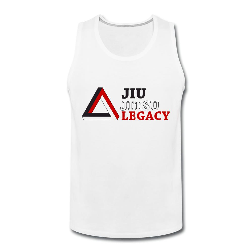 Jiu Jitsu Legacy Men’s Tank Top - white
