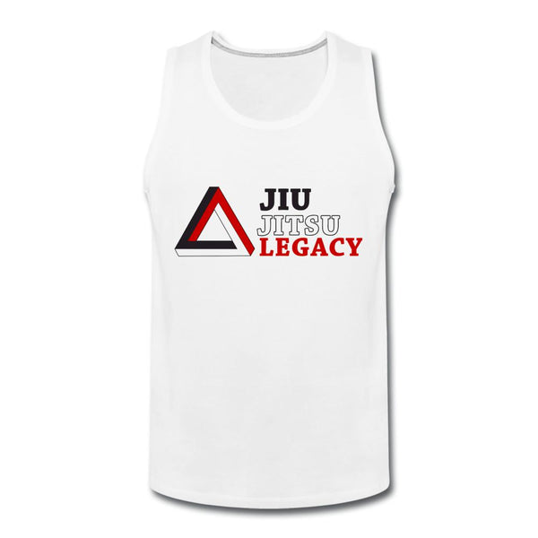 Jiu Jitsu Legacy Men’s Tank Top - white