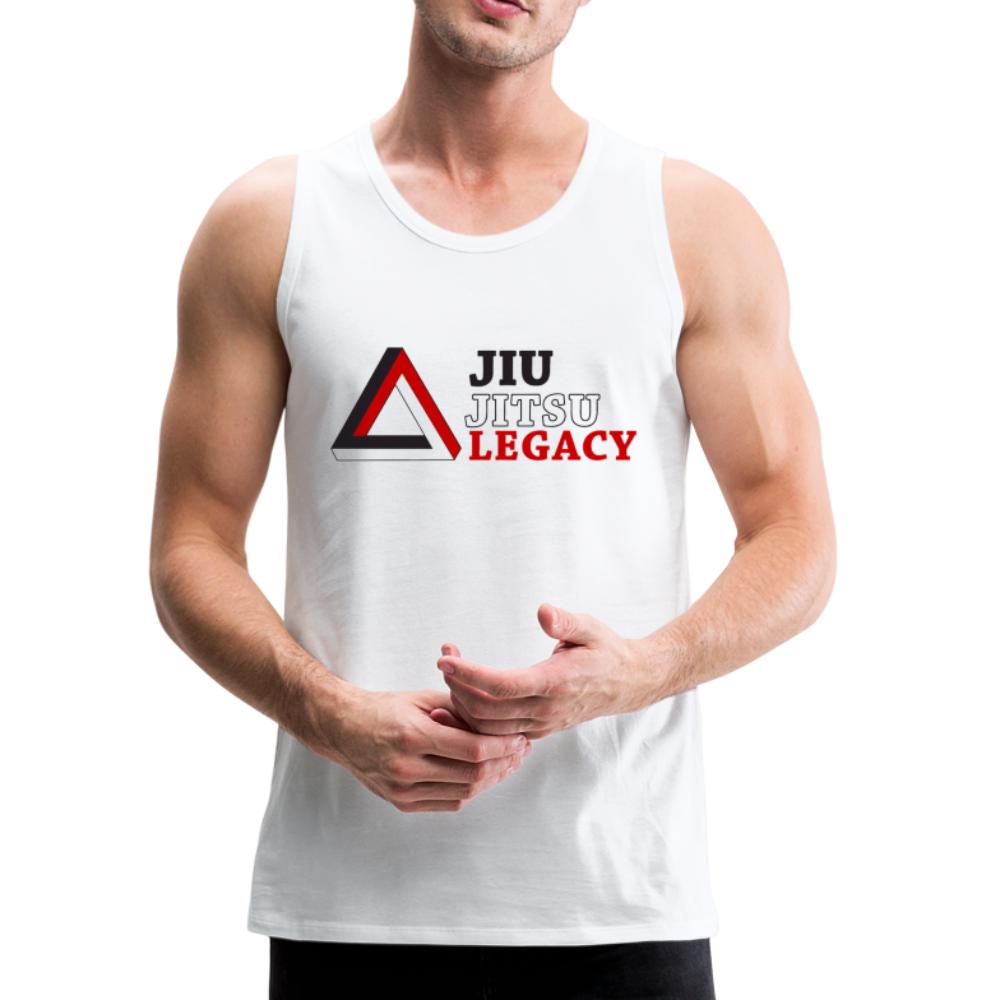 Jiu Jitsu Legacy Men’s Tank Top - white