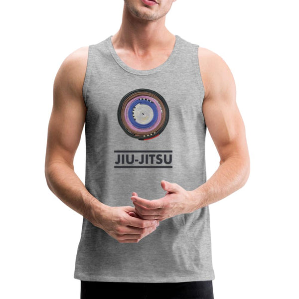 Enjoy the Journey of Jiu Jitsu  Men’s Tank Top - heather gray