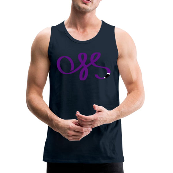 OSS Purple Belt Men’s Tank Top - deep navy