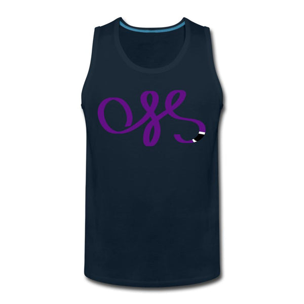 OSS Purple Belt Men’s Tank Top - deep navy