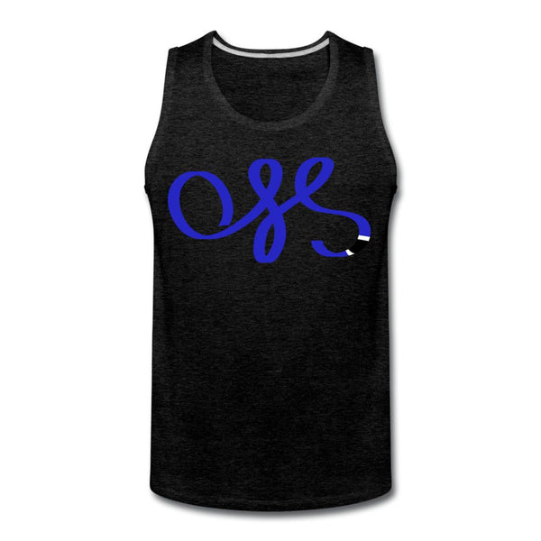 OSS Blue Belt Men’s Tank Top - charcoal gray