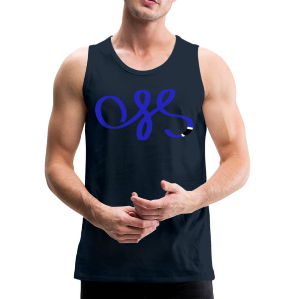 OSS Blue Belt Men’s Tank Top - deep navy