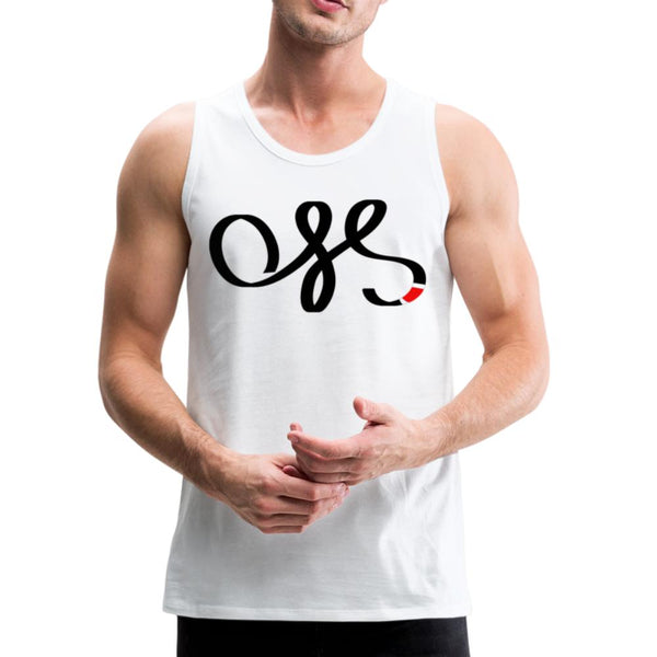 OSS Black Belt Men’s Tank Top - white
