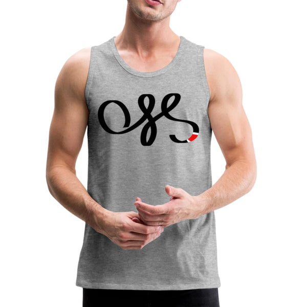 OSS Black Belt Men’s Tank Top - heather gray