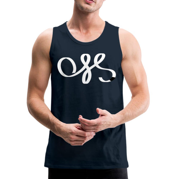OSS White Belt Men’s Tank Top - deep navy