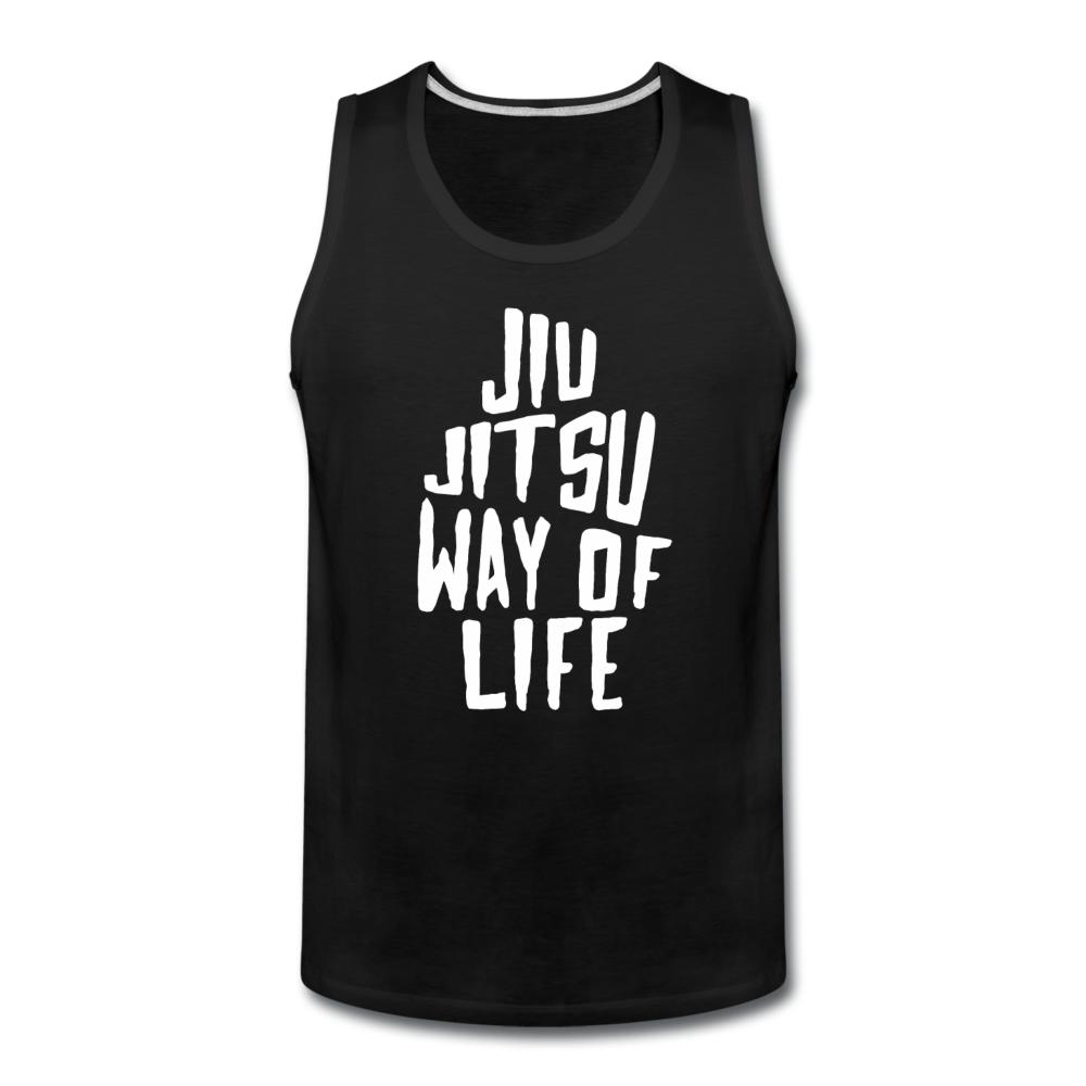 Jiu Jitsu Way of Life Men’s Tank Top - black