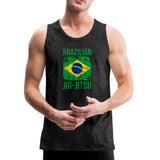Brazilian Jiu Jitsu  Men’s Tank Top - charcoal gray