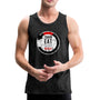 Train, Eat, Sleep, Repeat Men’s Tank Top - charcoal gray