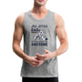 Jiu Jitsu Dad Men’s Tank Top - heather gray
