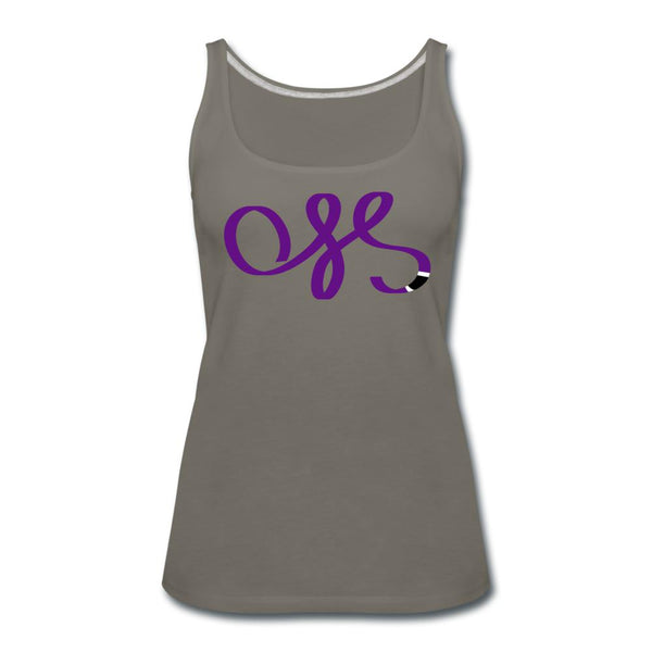 OSS Purple Belt Women’s Tank Top - asphalt gray