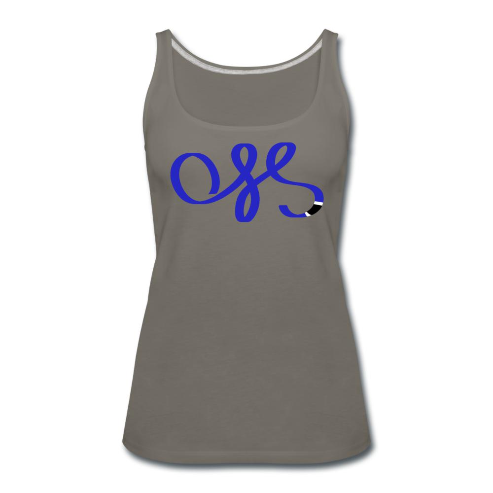OSS Blue Belt Women’s Tank Top - asphalt gray