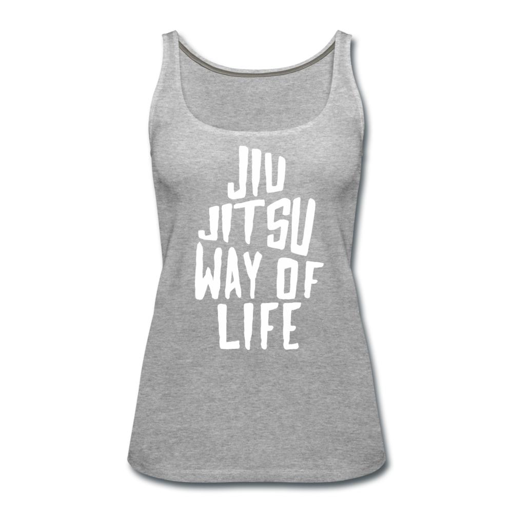 Jiu Jitsu Way of Life Women’s Tank Top - heather gray
