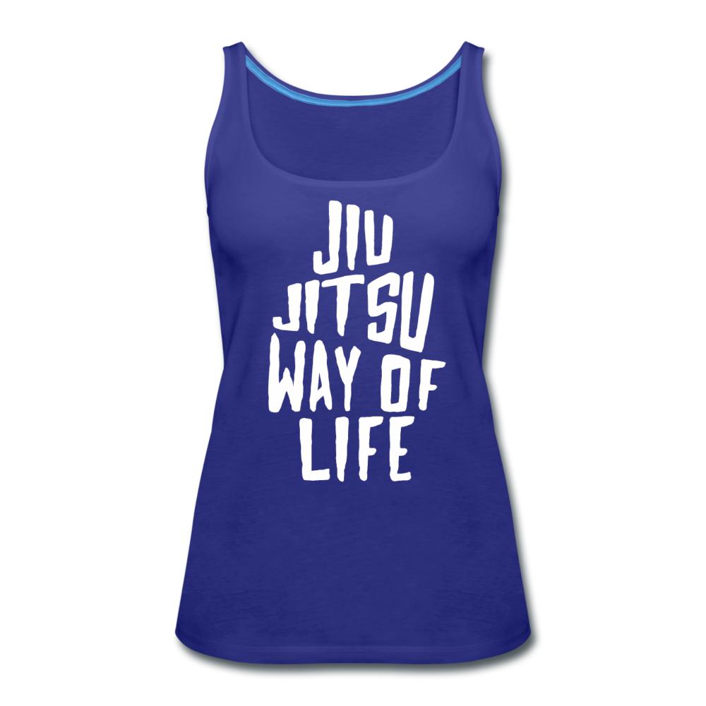 Jiu Jitsu Way of Life Women’s Tank Top - royal blue