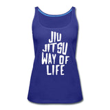 Jiu Jitsu Way of Life Women’s Tank Top - royal blue