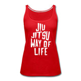 Jiu Jitsu Way of Life Women’s Tank Top - red