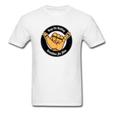 Keep On Rolling Black Unisex Classic T-Shirt - white
