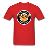 Keep On Rolling Black Unisex Classic T-Shirt - red