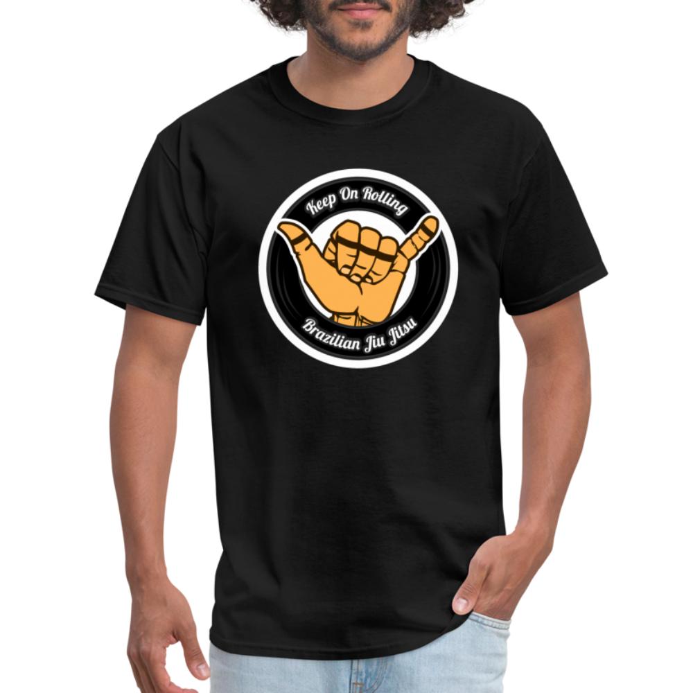 Keep On Rolling Black Unisex Classic T-Shirt - black