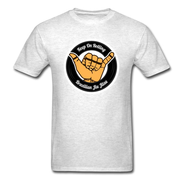 Keep On Rolling Black Unisex Classic T-Shirt - light heather gray