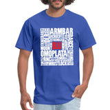 BJJ Words Men's Unisex Classic T-Shirt - royal blue