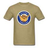 Keep On Rolling Blue Belt Unisex Classic T-Shirt - khaki