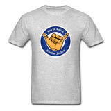 Keep On Rolling Blue Belt Unisex Classic T-Shirt - heather gray