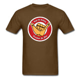 Keep On Rolling Red Unisex Classic T-Shirt - brown