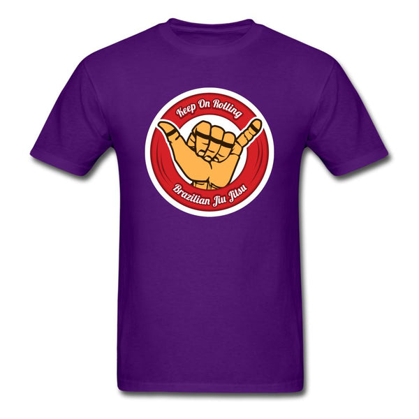 Keep On Rolling Red Unisex Classic T-Shirt - purple