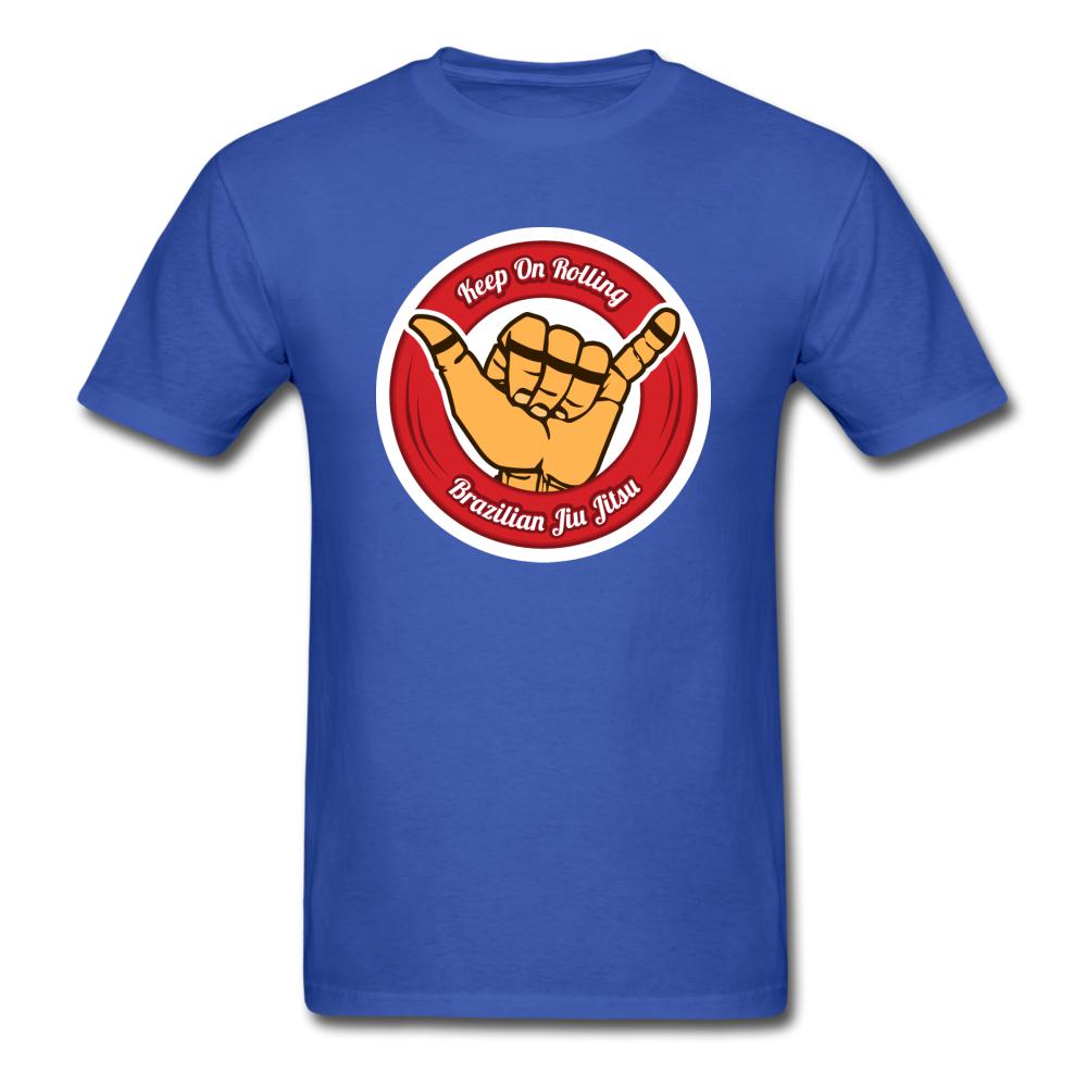 Keep On Rolling Red Unisex Classic T-Shirt - royal blue