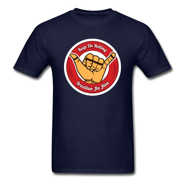 Keep On Rolling Red Unisex Classic T-Shirt - navy