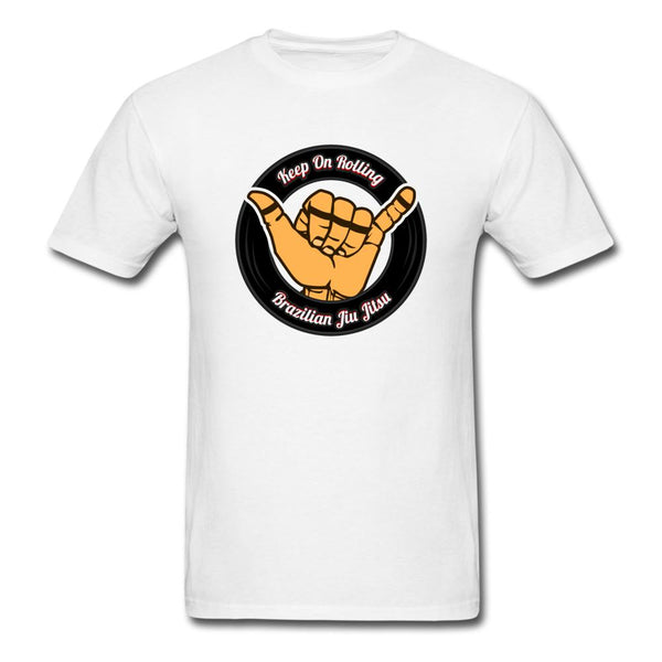 Keep On Rolling Unisex Classic T-Shirt - white