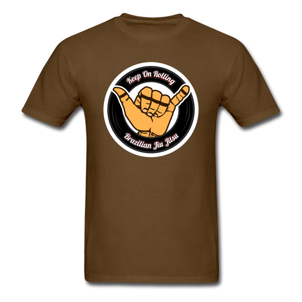 Keep On Rolling Unisex Classic T-Shirt - brown