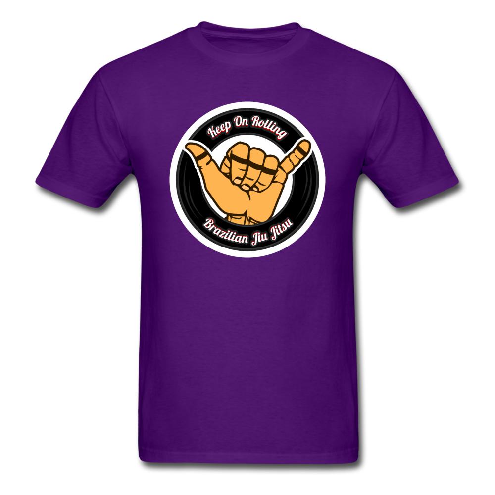 Keep On Rolling Unisex Classic T-Shirt - purple
