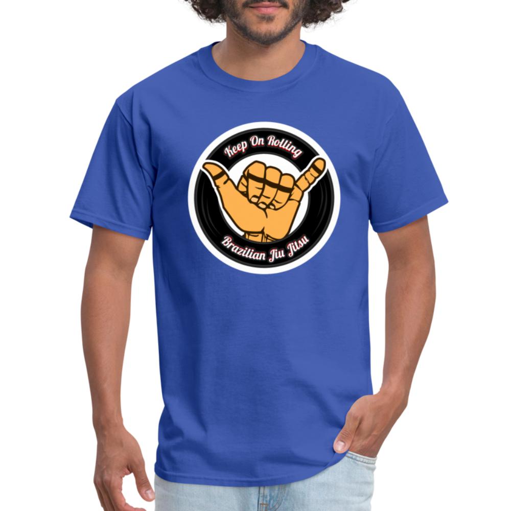 Keep On Rolling Unisex Classic T-Shirt - royal blue