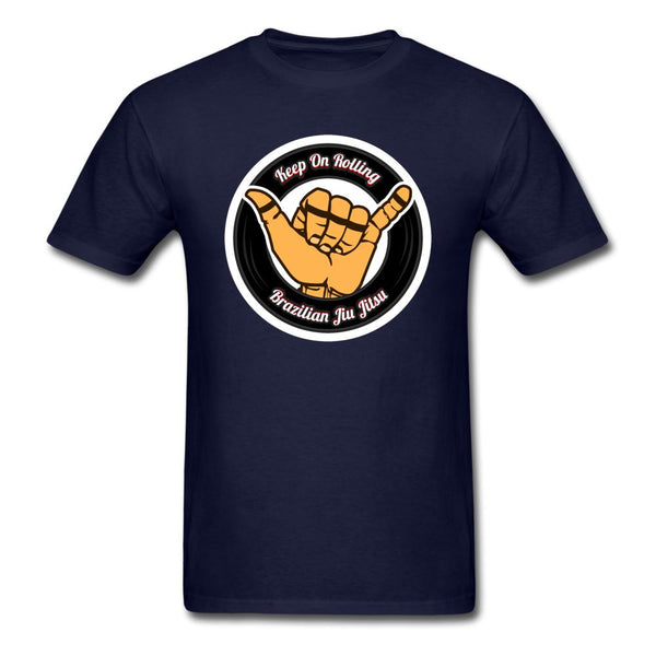 Keep On Rolling Unisex Classic T-Shirt - navy