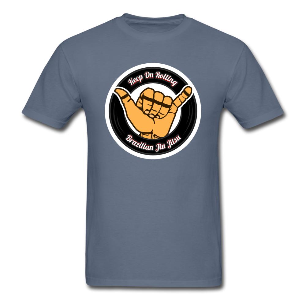 Keep On Rolling Unisex Classic T-Shirt - denim