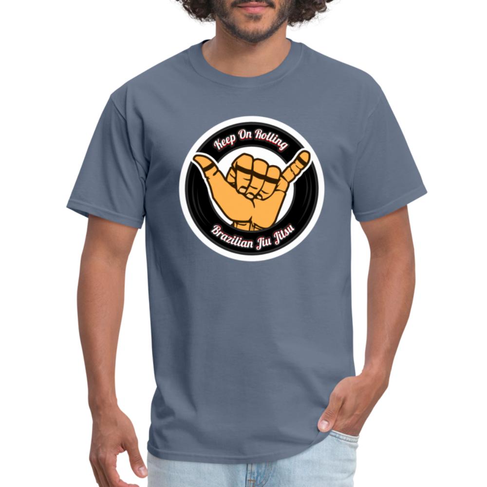 Keep On Rolling Unisex Classic T-Shirt - denim