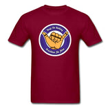 Keep On Rolling Purple Unisex Classic T-Shirt - burgundy