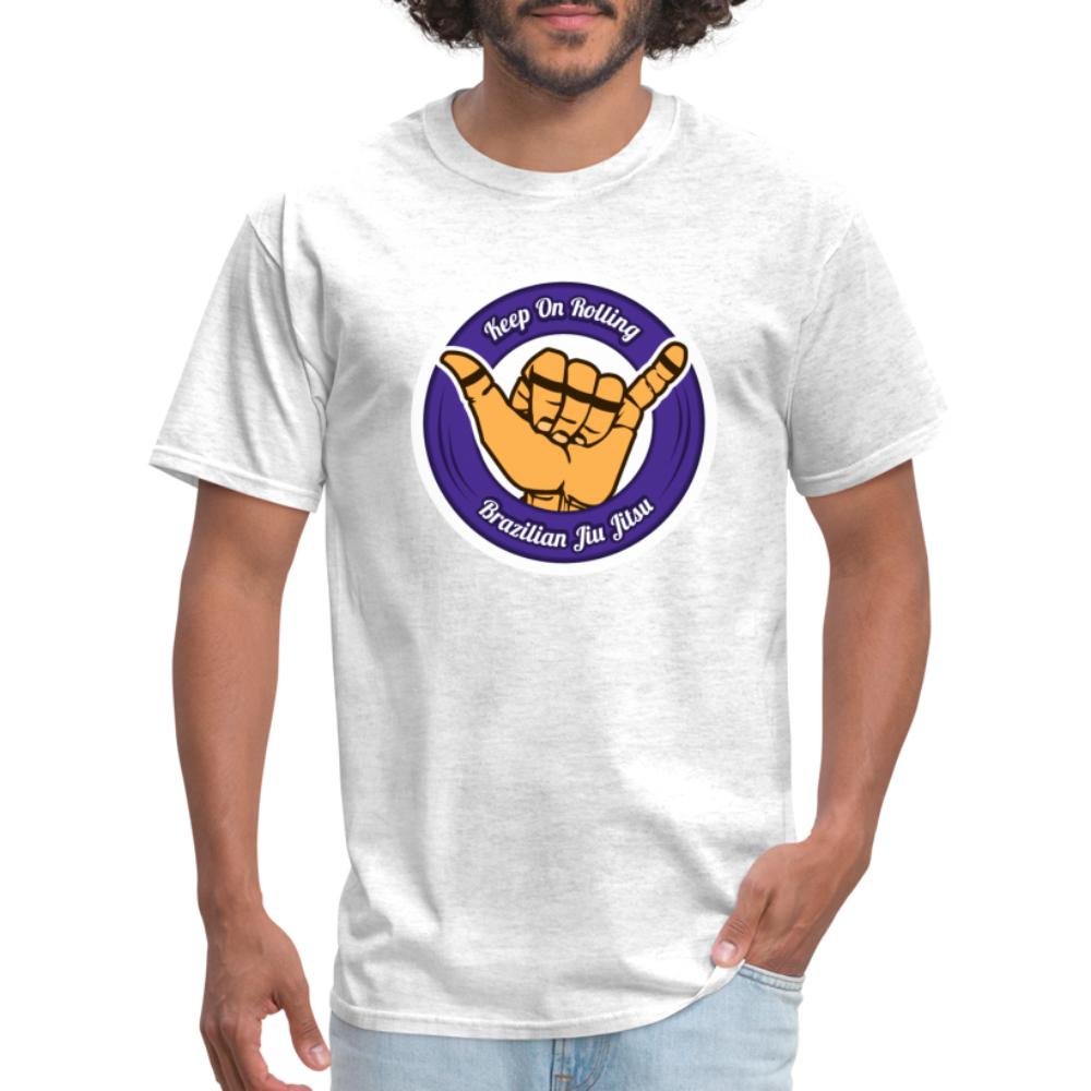 Keep On Rolling Purple Unisex Classic T-Shirt - light heather gray
