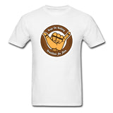 Keep On Rolling Brown Belt Unisex Classic T-Shirt - white