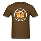 Keep On Rolling Brown Belt Unisex Classic T-Shirt - brown