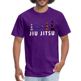Chess Jiu Jitsu Unisex Classic T-Shirt - purple
