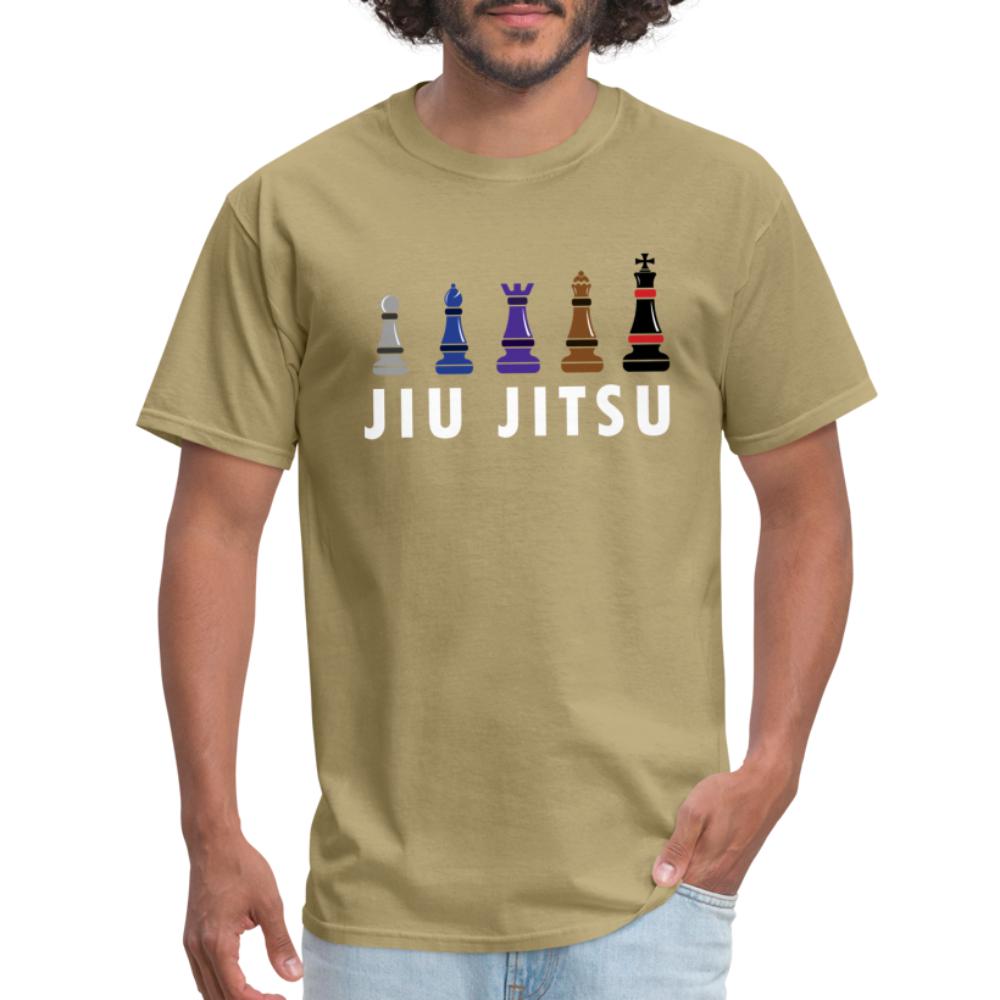 Chess Jiu Jitsu Unisex Classic T-Shirt - khaki